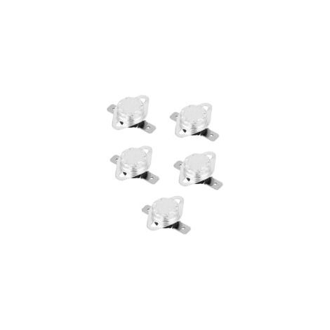 Interrupteur de Thermostat KSD301, 5 pièces, 250V, 15a, contrle de température normalement fermé, 115 ℃