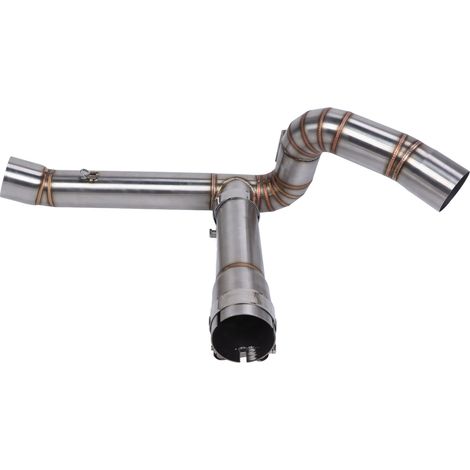 2 tubes d'échappement en acier inoxydable 304, milieu de ligne, remplacement pour Ducati Multistrada MTS950 1200 2017-2021 (1/5)
