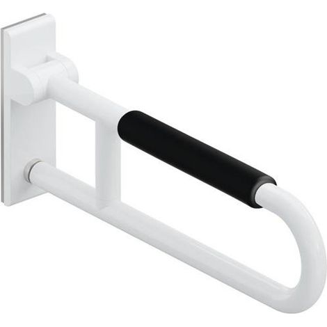 Barre d'appui pour toilette HEWI L:600mm. avec mousse vert pomme