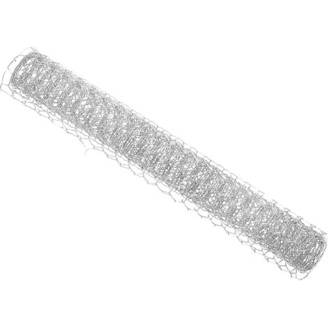 Clôture Grillagée Galvanisée pour Poulailler Filet Métallique Robuste Maille Protection Durable et Usure Installation Facile pour Enclos Volailles et (1/5)