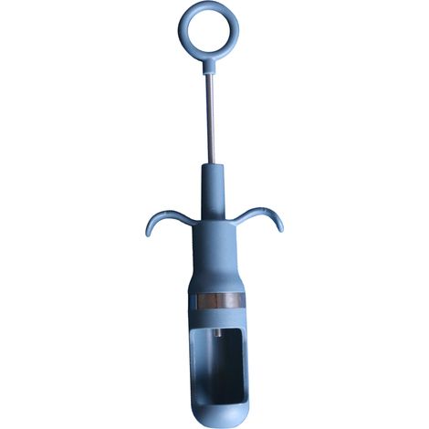 Snocciolatore per datteri rossi, snocciolatore per giuggiole, multifunzionale, portatile, per rimuovere il nocciolo di pere, ciliegie e datteri blu. (1/5)