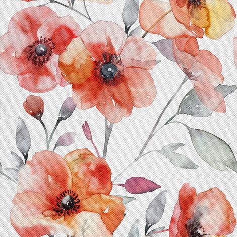 Outdoor-Dekorstoff Oxford - Motiv Blumen I DX5113 (1/5)