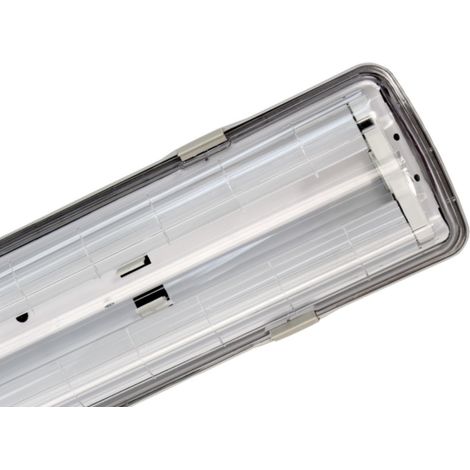 Plafoniera stagna Led per 1 tubo led da 60cm vuota IP65 Beghelli 72015ST