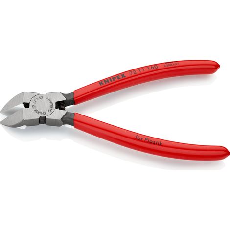 KNIPEX 72 11 160 SB Tronchesi per resina sintetica rivestiti in resina sintetica 160 mm (1/2)