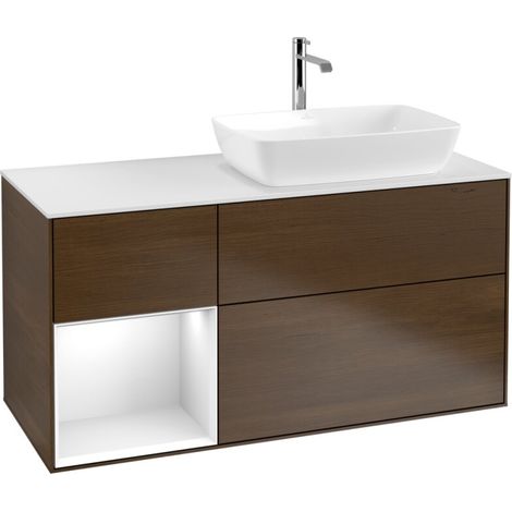 Villeroy & Boch F801GFGN Meuble sous-lavabo Finion F80 (1/2)