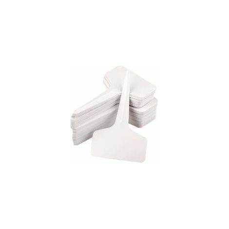 Lot de 100 étiquettes de plantes en plastique imperméable 10x6cm – Anti-UV et réutilisables – Marqueurs pour jardinage intérieur et extérieur (1/5)