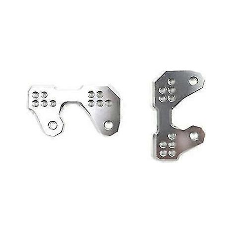 Für Yamaha MT03 MT03 YZFR3 R25 2015-2020 Motorrad-Fußrasten hinten, Fußrastenhalterung, Fußrastenfuß, Nagel-Pedal-Erhöhungshalterung hinten – Silber (1/5)