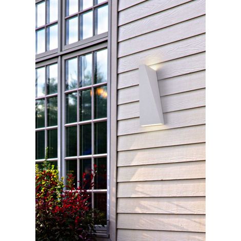 Lampada da parete Outdoor in Metallo Times Square Bianco (1/5)