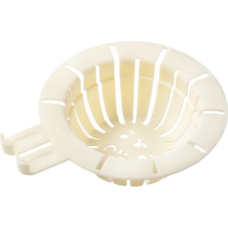 Filtre D’évier Filtre De Vidange Avec Poignée Anti Obstruction Pour Évier Cuisine Et Lave Vaisselle Blanc 1 Pièce (1/5)