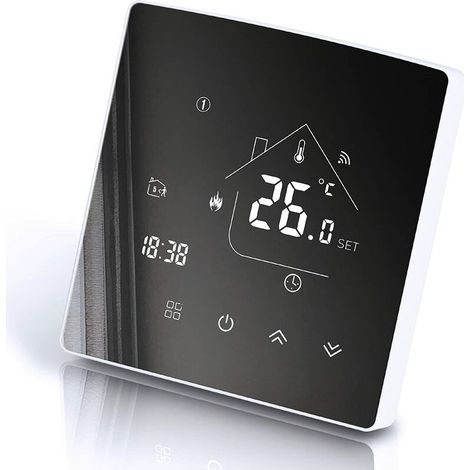 EASYCOMFORT Thermostat WiFi Intelligent Beok Tuya pour Chauffage au Sol et Chaudière Gaz/Eau, Thermostat d'Ambiance de Chauffage Compatible Alexa Google 3A TGR85WIFI (1/5)
