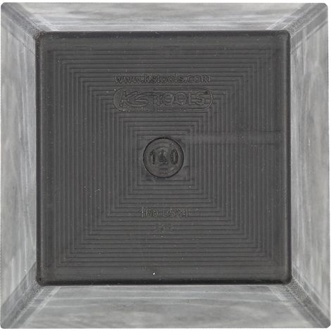 KS Tools Gummiauflage 22 für Hebebühnen, 150 x 150 x 140 mm (1/4)