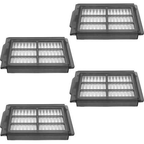 Filtros de repuesto lavables para las aspiradoras robot Roomba Combo 505 y Roomba Combo Plus 405, con sistema de recogida de polvo de alta eficiencia (paquete de 4). (1/4)