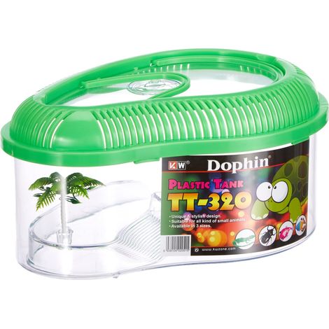 ICA TT-320 Tartaruga con Coperchio Dophin, assortimento: Colori Casuali, Verde (1/4)