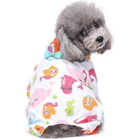 Ropa para mascotas, pijamas para perros, algodón para mascotas (1/5)