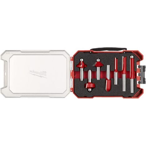 MILWAUKEE FREZ S12mm ZESTAW-7 szt.