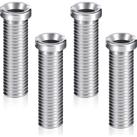 4 Vis de Panier d'Évier 45 mm Vis de Bonde en Acier Inoxydable Accessoires de Fixation Vis de Boulon d'Évier Vis de Bouchon de Crépine de Panier d'Évier pour Cuisine Lavabo (1/5)