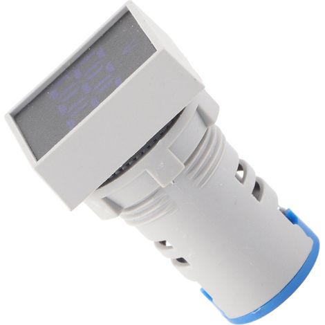 AC50-500V Mini-Digitalvoltmeter mit quadratischer LED-Anzeige (Blau) (1/5)