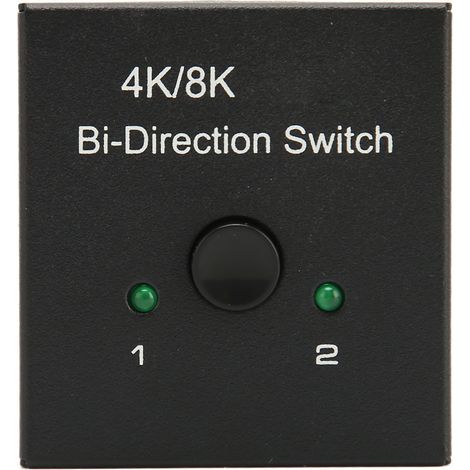 8K 40Gbps Bidirektionaler HDMI-Switch Plug & Play für PS5, Xbox Series X und PC (1/5)