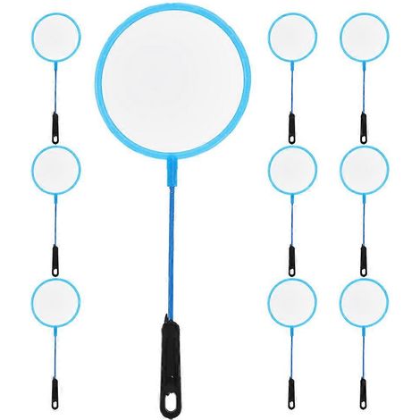 Filet de pêche en plastique pour enfants, petit filet pour aquarium, pêche en extérieur, lot de 50 (1/5)