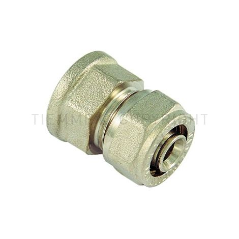 Raccord droit Multicouche à visser Ø16x2 - F3/4