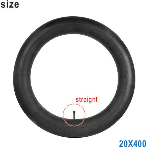 20-inch 20x400 straight-nose rubber inner tubes are used for electric bicycles, motorcycles, and electric tricycles. (1/5)