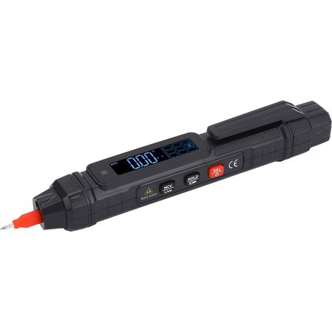 Multimètre à stylo écran couleur testeur tension AC DC résistance condensateur fréquence continuité diode (1/5)