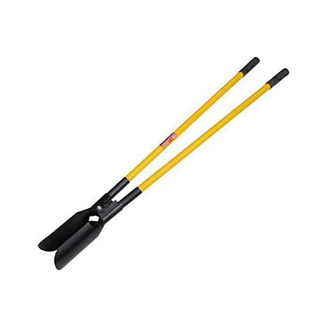 Trousse à terre pour poteaux de clôture, manches en fibre de verre, outil de jardinage robuste, excavateur de trous, poignées isolantes, creuseur de piquets, modèle ergonomique, usage extérieur, équip