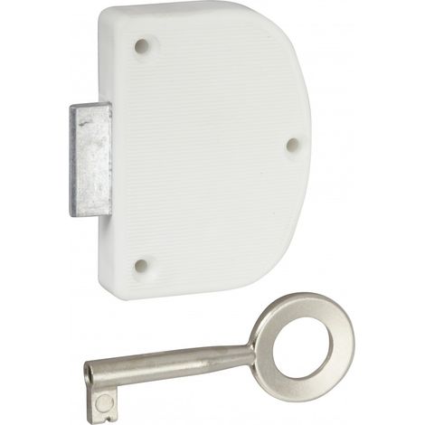 Serrure De Meuble Acier En Applique Hettich 20 Mm Réversible (1/3)