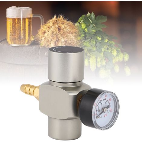 Fût à bière/café en acier inoxydable, distributeur automatique de bière/soda, raccord rapide 3/8", manomètre. (1/5)