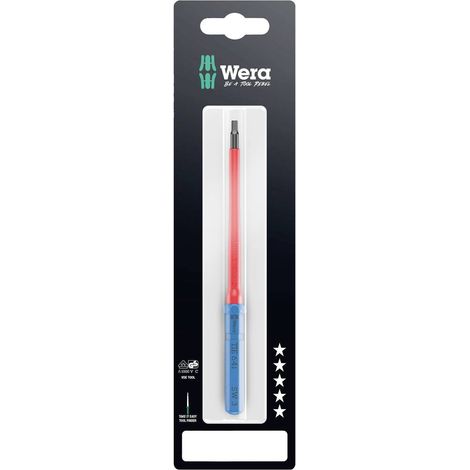 Wera Kraftform Kompakt VDE 64 i 3,0 x 157 mm TIE SB Elettricisti Brugola interna Lama intercambiabile per giraviti 3.0 (1/5)