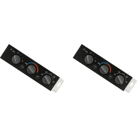 Due pannelli di controllo per climatizzatore e riscaldamento per Chevrolet Yukon modelli 1996-2000: 16231175 9378815 (Pannello di controllo climatizzatore)