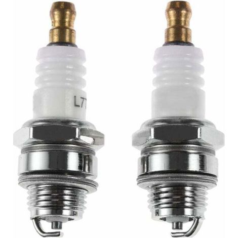 Bougie d'allumage l7t de Tronçonneuse et Débroussailleuse pour Moteur à Deux Temps,430/520 Accessoires Bougie,Accessoires pou (1/4)