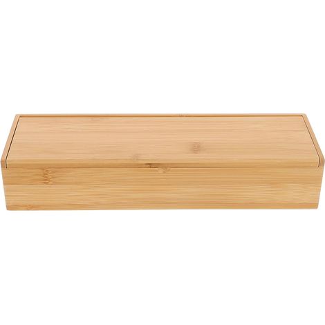 Boîte à Naturel Organisateur de Tiroir Cuisine Multifonction Rangement Compact Rectangulaire Surface Lisse sans Bavure et Restaurants Organiseur D’Ustensiles Pratique - (1/5)