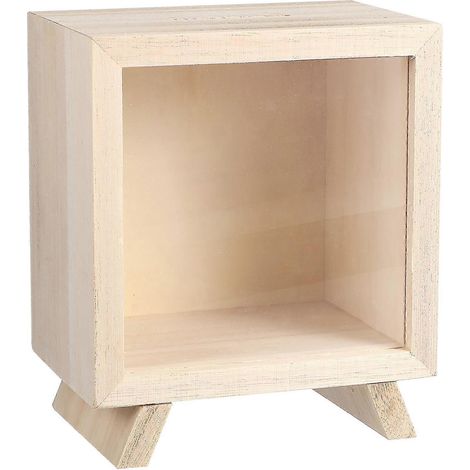 Tirelire en bois incassable, tirelire créative (1/4)