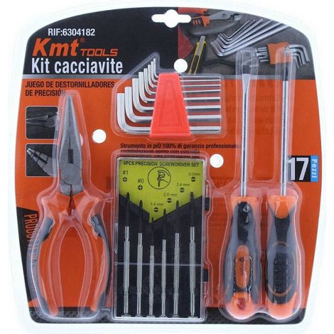 Jeu De Tournevis De Précision 17 Accessoires Avec Pinces Tournevis Clés Hexagonales (1/2)