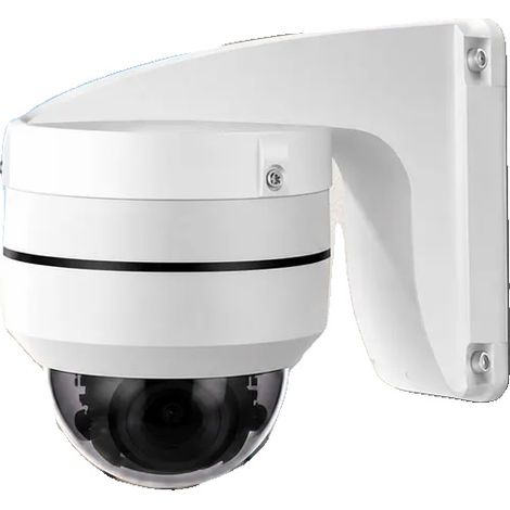 Telecamera dome veloce, zoom ottico 12X, visione notturna 4K, 1 pz Telecamera PoE 12X (1/2)