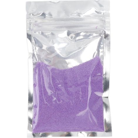 Sable coloré 50g ne se mouille jamais, sable de jeu à modeler artisanal pour enfants de 14 à 18 ans, violet (1/5)