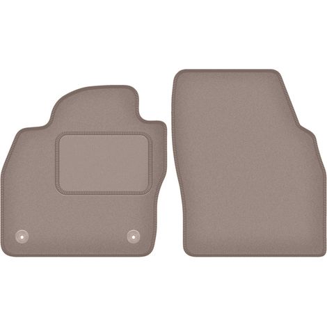 Alfombrillas delanteras para Seat Ibiza V hatchback (2017-) beige (1/5)