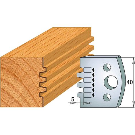 690.076 JEU DE 2 COUTEAUX KSS 40X4MM