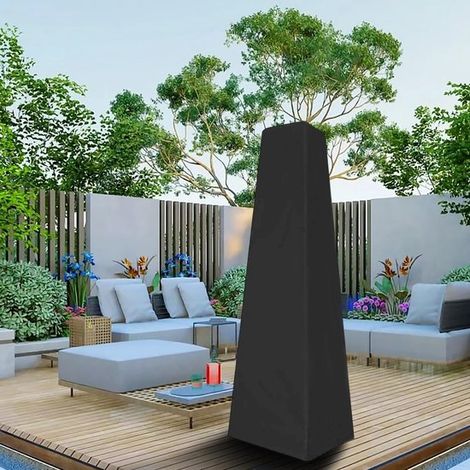 Heizstrahlerabdeckung Schutzhülle Wasserdicht Polyester Wasserdicht Terrassenheizstrahlerabdeckung Schutzhülle für Terrassenheizstrahler 221 x 53