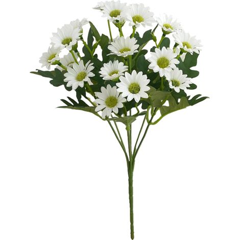 Bouquet De Fleurs Artificielles - Hydrangéa Et Tournesol En Soie - Décoration Mariage Maison Jardin - 1 Pièce (1/5)