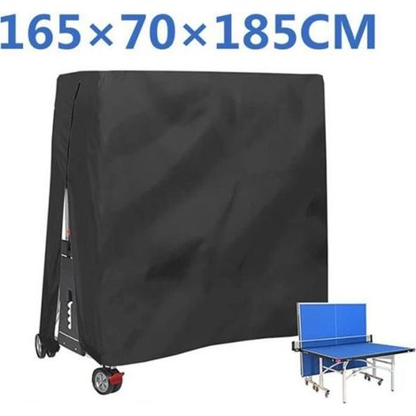 Housse de protection étanche pour table de ping-pong 165x70x185 cm (1/4)
