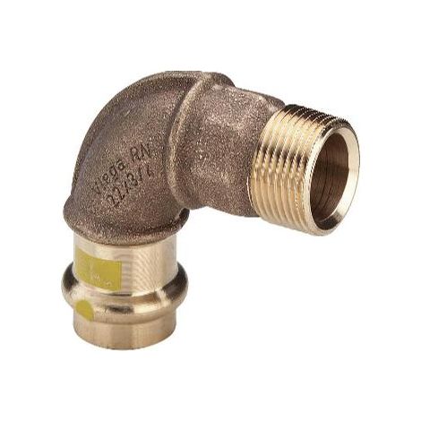 Raccordo Viega Profipress G gomito 90 gradi 15mm GZ 1 2
