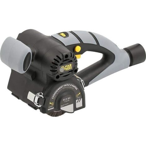 Rinnovatrice compatta FARTOOLS REX80 420W - Spazzola a lamelle inclusa - 80 x 100 mm (1/5)