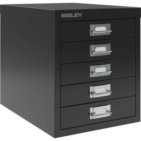 BISLEY MultiDrawer Schubladenschrank Schwarz (1/5)