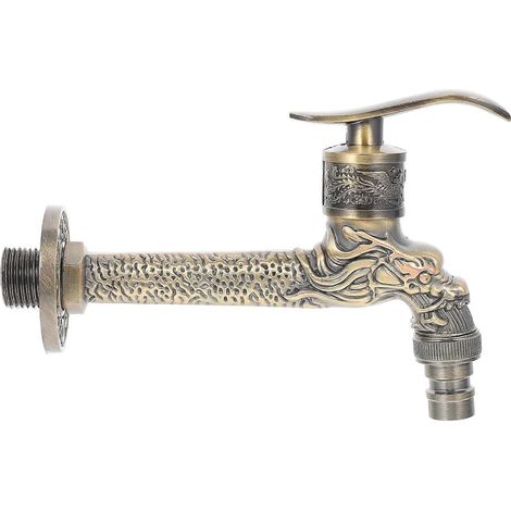 Robinet de jardin ancien, robinet de salle de bain ancien, mitigeur d'évier, robinet d'eau (1/5)