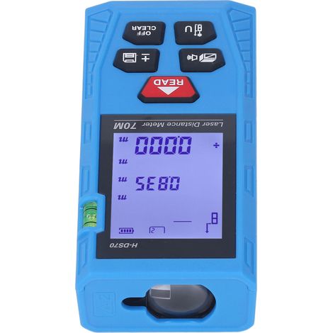 Télémètre laser portable de haute précision avec boîtier ABS, télémètre laser numérique pour la mesure (1/5)