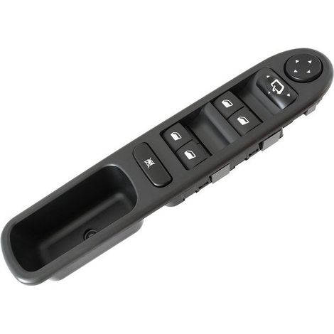 Panneau de commande de lève-vitre électrique gauche pour Peugeot 307 (2001-2011) (1/2)