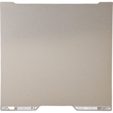 Strukturierte und glänzende PEI-Ersatzplatte für den Bambu Lab H2D 3D-Drucker, doppelseitige Bauplatte, flexibles Druckbett (355 x 346 mm). (1/5)