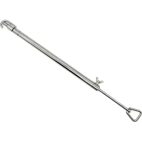 Barre d'appui pour capot de voiture - Outil de support de capot réglable - Support télescopique pour la plupart des voitures, voitures, moteurs